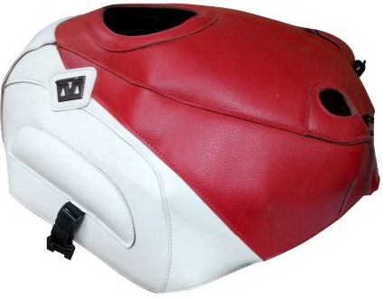 Bagster Tank Cover VFR 400 R RED/WHITE  HONDA, Red/White | 1287A - Webike Thailand