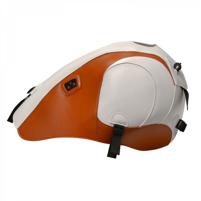 Bagster Tank Cover 1100 CALIFORNIA 90° anniversaire PUMPKIN/WHITE, Potiron/White | 1327Q - Webike Thailand