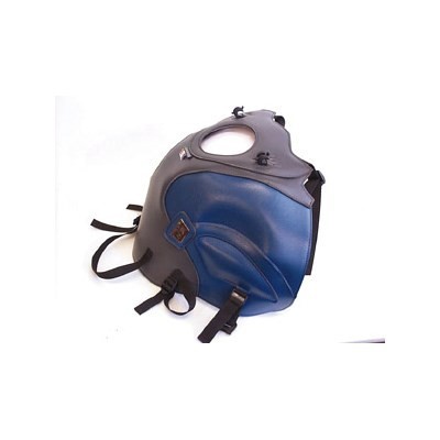 Bagster Tank Cover XF 650 FREE WIND  ANTHRACITE/PEACOCK GREEN, Anthracite/Bleu Bleu canard | 1335A - Webike Thailand