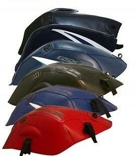 Bagster Tank Cover TRUXTON 900 gitane blue/grey/white stripe, Gitane Blue Blue/Light grey/Strip White | 1426G - Webike Thailand