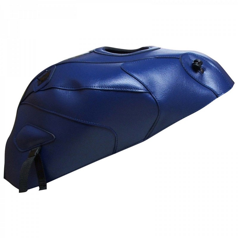 Bagster Tank Cover COMET 125/600 pvc red, Baltic blue | 1491A - Webike Thailand