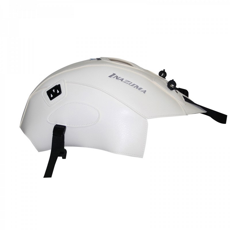 Bagster Tank Cover SUZUKI INAZUMA 250 BLANC, White | 1652C - Webike Thailand
