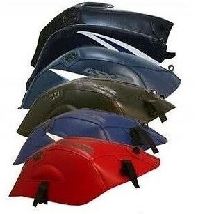 Bagster Tank Cover  RSV 4 2017, Grainy mat black/ sivler | 1685C - Webike Thailand