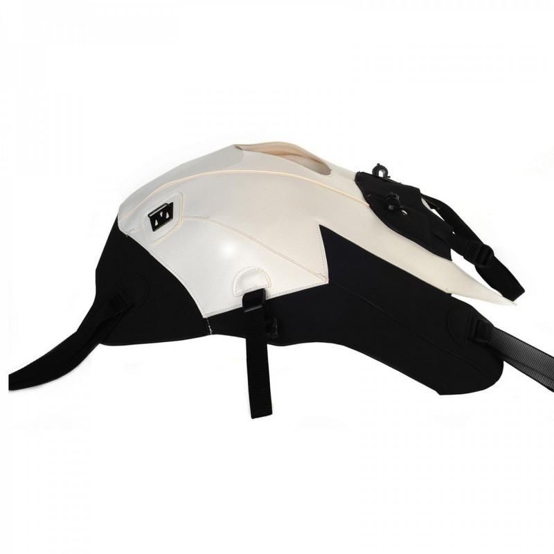 Bagster Tank Cover S 1000 XR WHITE/LARIO BLACK  2015, White/Black Mat | 1689A - Webike Thailand