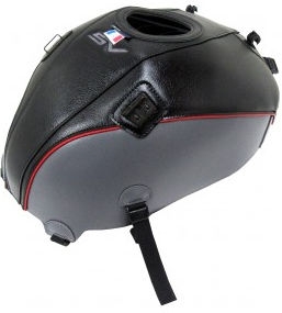 Bagster Tank Cover  SUZUKI SV 650 2018, black/orange/pipping red | 1714E - Webike Thailand