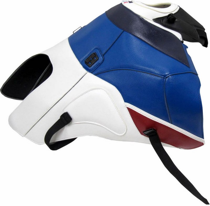 Bagster Tank Cover   AFRICA TWIN ADVENTURE SPORT TRICOLORE, blue/ silver/ red | 1740A - Webike Thailand