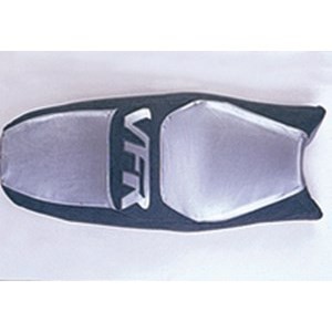 Bagster Seat Cover VFR 750 / 95 / HONDA pvc silver. steel grey. silver letter, Argent/Steel grey/Letters argent | 2007D - Webike Thailand
