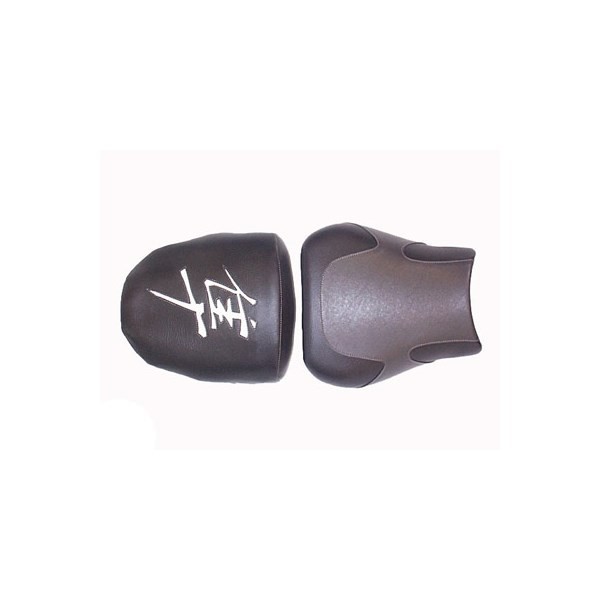 Bagster SEATCOVER GSX 1300 R/99/SUZUKI SKYGREY/BLACK/WHITE LETTERS, sky grey /Black/Letters white | 2105B - Webike Thailand