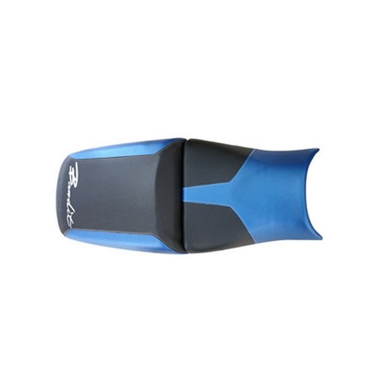 Bagster Seat Cover bandit 650/pearly blue/black/white letters, Blue/Black/Letters white | 2161B - Webike Thailand