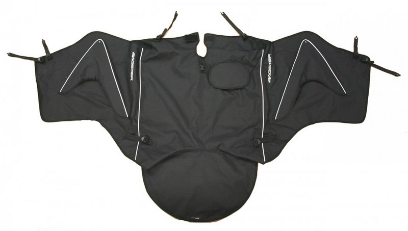 Bagster Apron BOOMERANG S.WING, Black | 7505CB - Webike Thailand