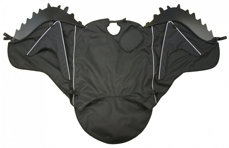 Bagster Apron BOOMERANG ELYSTAR, Black | 7508CB - Webike Thailand