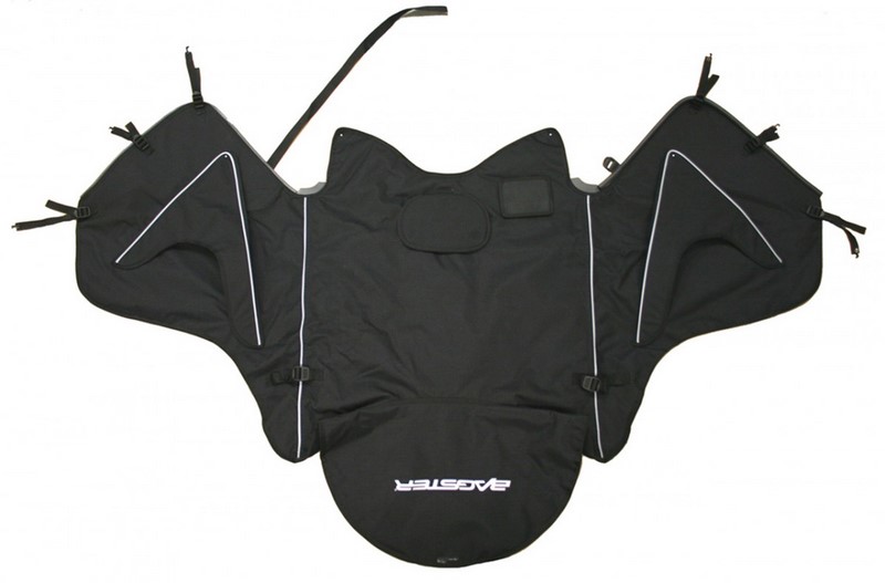 Bagster Apron BOOMERANG X CITING, Black | 7533CB - Webike Thailand