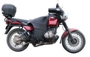 Bagster Apron serie 5.6.7/K75/R80RT/GS/R100GS/RT/R100R PVC BLACK, Black | AP3011 - Webike Thailand
