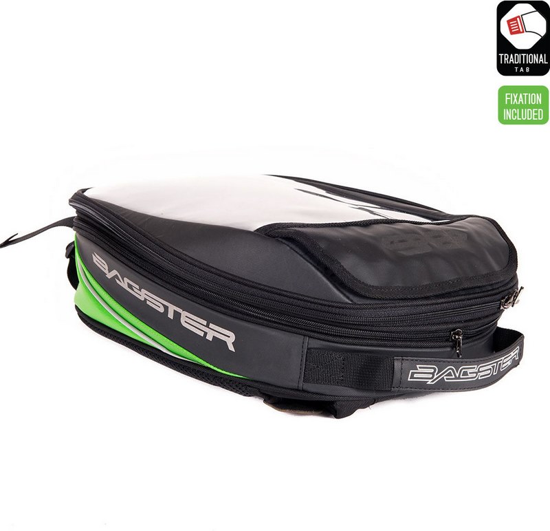 BAGSTER Bagster Tankbag ROADER EVO Black/Green, Black/GREEN