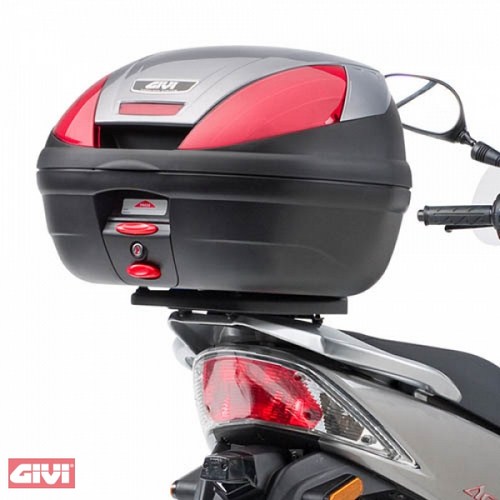 Givi E137 Kymco Agility 50/125/200 16 inches wheel 08-13, Rear Rack specific for Monolock top case, to be used with top case that already include a Monolock plate | E137 - Webike Thailand