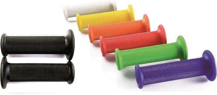 [Accossato] Accossato Racing grips, Color: Black, Type: Pierced | GR001N-F