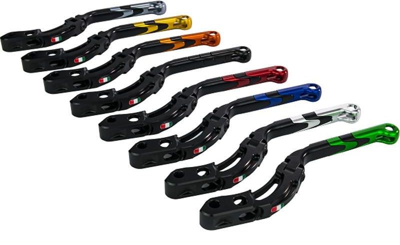 Accossato Spare part brake lever for and Brembo radial master cylinders, with "Revolution-handle", Blue colour, distance 18 mm - 19 mm - 20 mm – 21mm, PRS (17 -18-19)