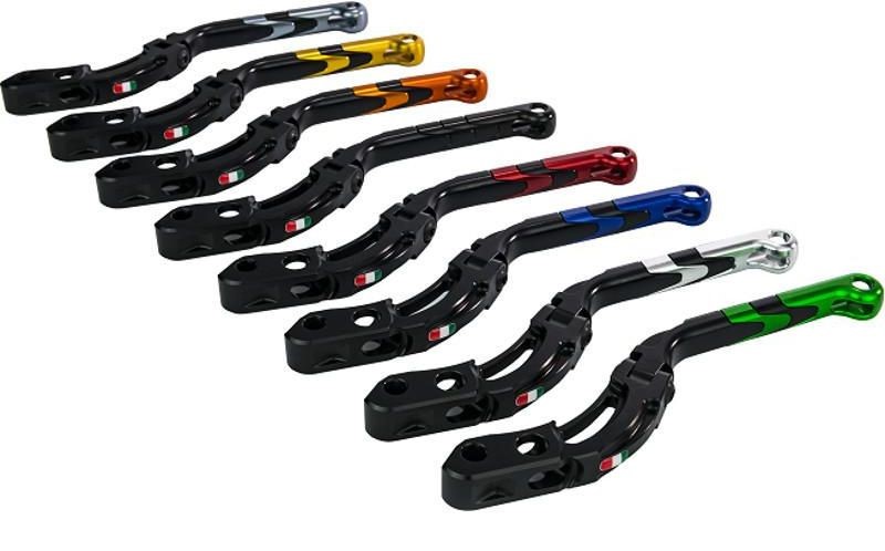 Accossato Spare part brake lever for and Brembo radial master cylinders, with "Revolution-handle", Black colour, distance 18 mm - 19 mm - 20 mm – 21mm, PRS (17 -18-19)