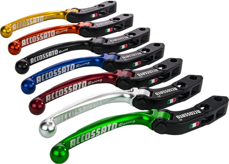 Accossato Spare part folding brake lever for and Brembo radial master cylinders