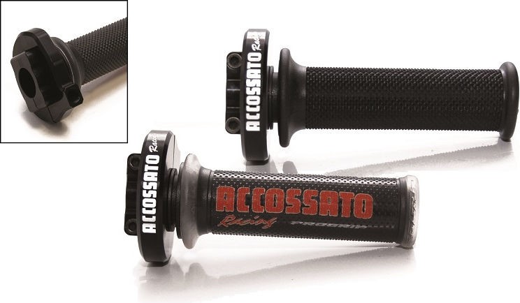 Accossato Single cable throttle control, provided with universal cables and GR001 grips
