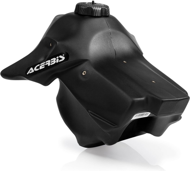 Acerbis（アチェルビス）プラスチックタンク ペットコック + パーツ - ブリーザーベントホース, ブラック