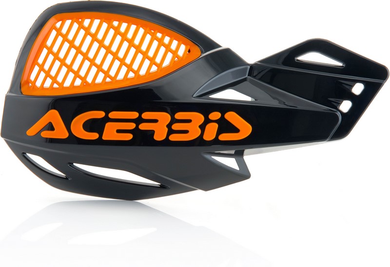 Acerbis Mx Uniko Vented Handguards Black/Orange | 0009846.313