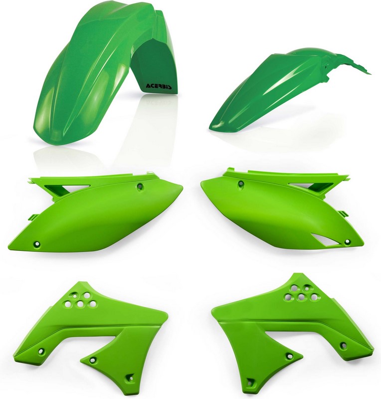 Acerbis Plastic Kit Kawasaki Green | 0013141.130