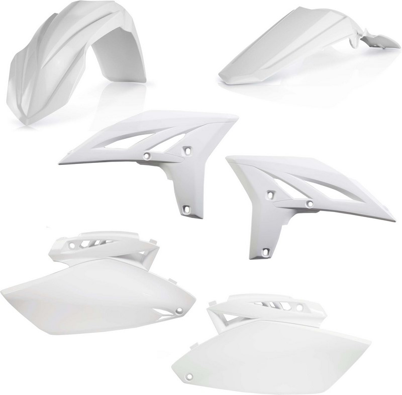 Acerbis Plastic Kit Yamaha White | 0013775.030