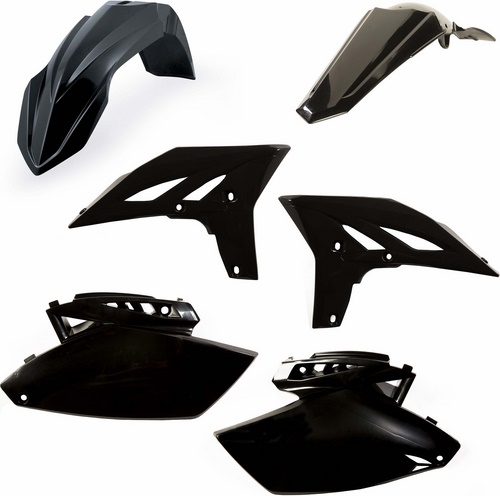Acerbis Plastic Kit Yamaha Black | 0013775.090