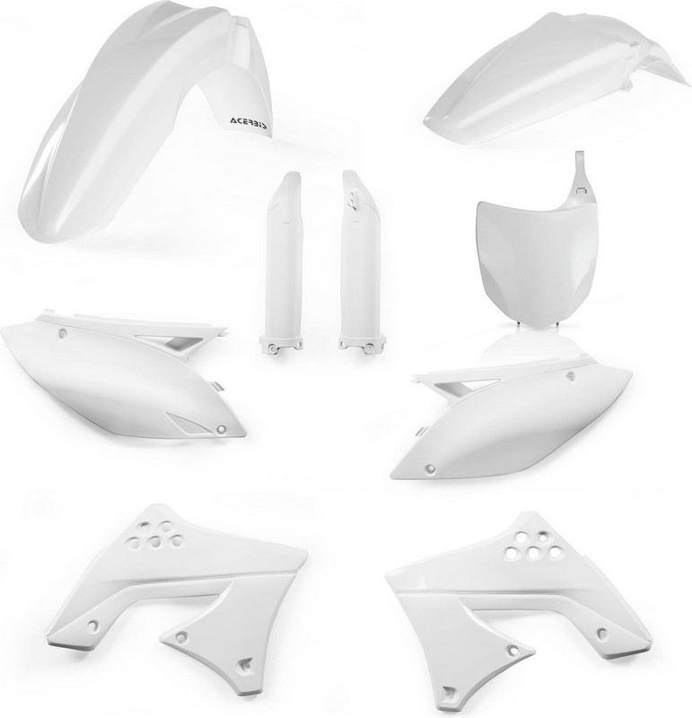 Acerbis Full Plastic Kit Kawasaki White | 0013978.030