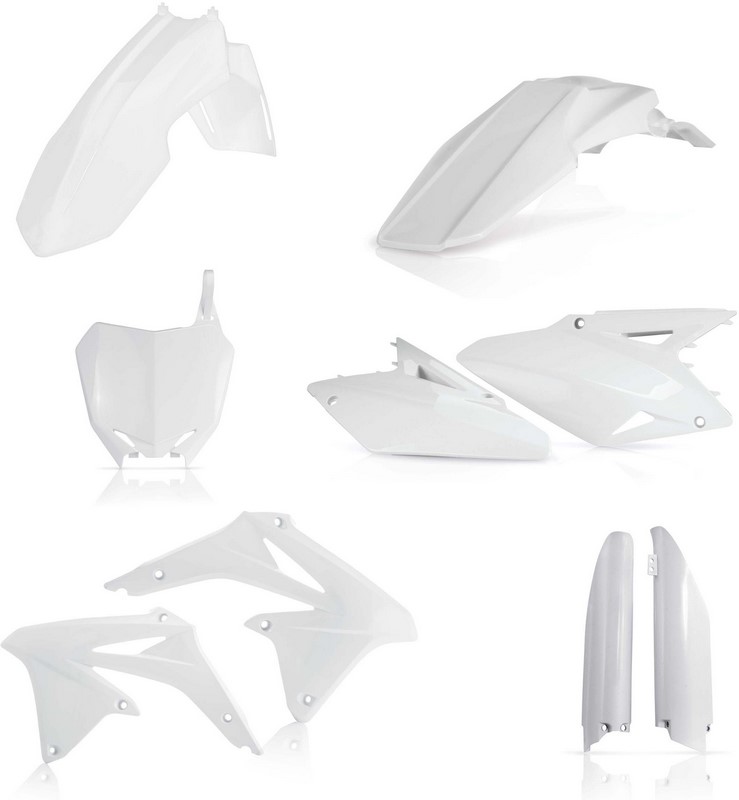 Acerbis Full Plastic Kit Suzuki White | 0013982.030