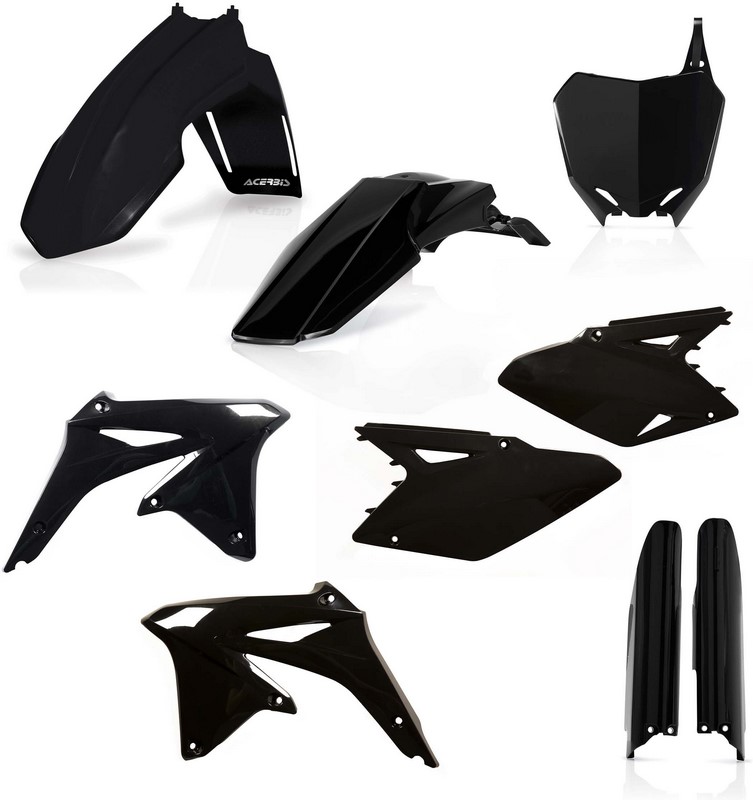 Acerbis Full Plastic Kit Suzuki Black | 0013982.090