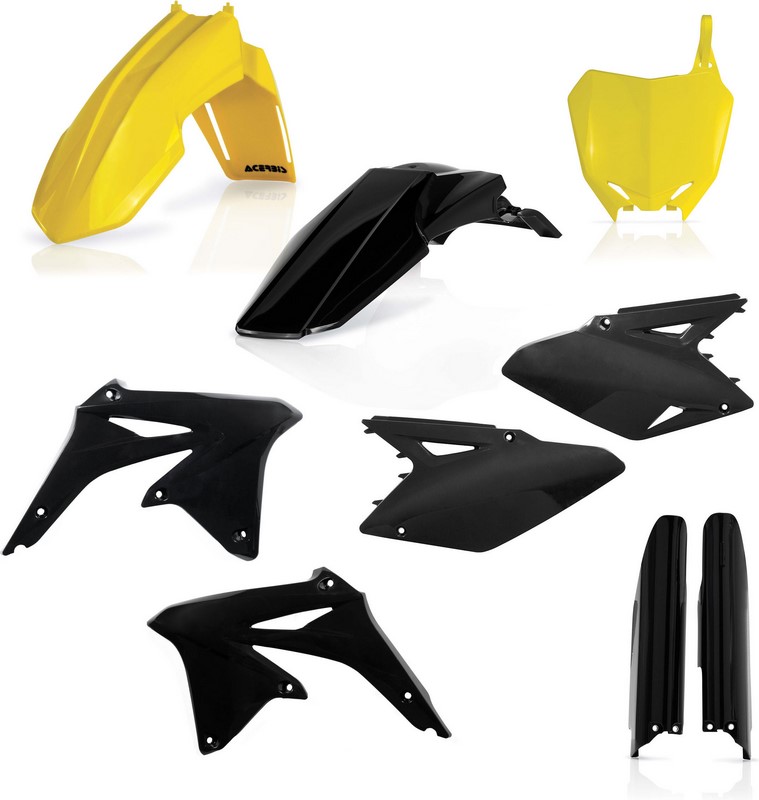 Acerbis Full Plastic Kit Suzuki Yellow/Black | 0013982.279