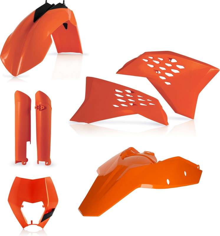 Acerbis Full Plastic Kit Ktm Orange | 0014219.010