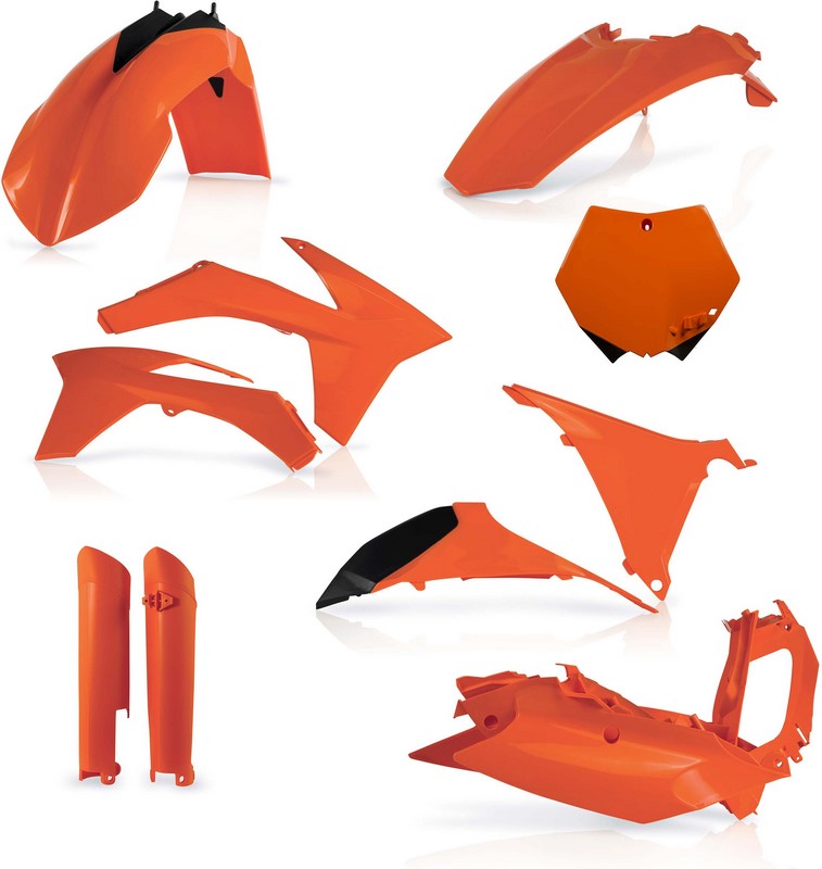 Acerbis Full Plastic Kit Ktm Orange | 0015701.010