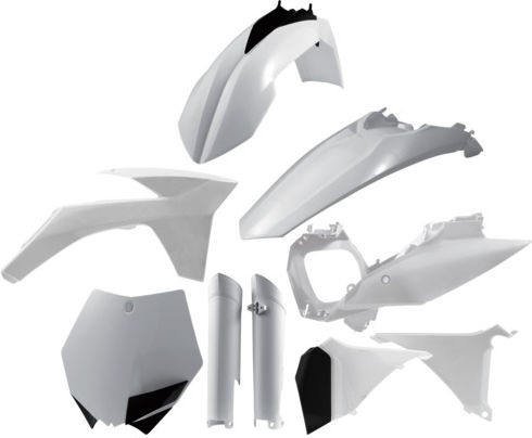 Acerbis Full Plastic Kit Ktm White | 0015701.030