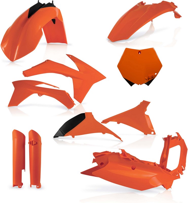 Acerbis Full Plastic Kit Ktm Orange | 0015702.010