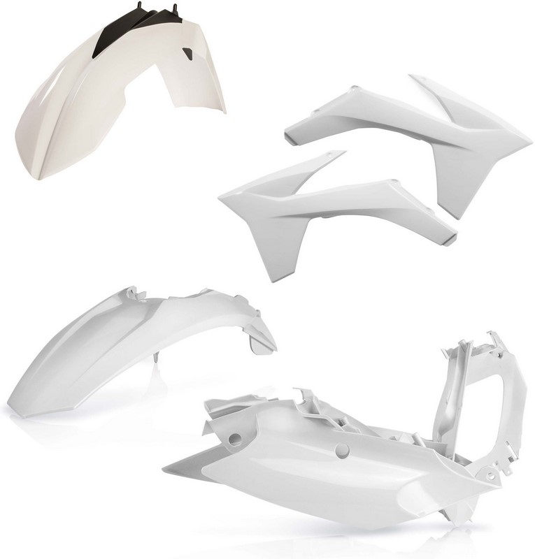 Acerbis Plastic Kit Ktm White | 0015705.030