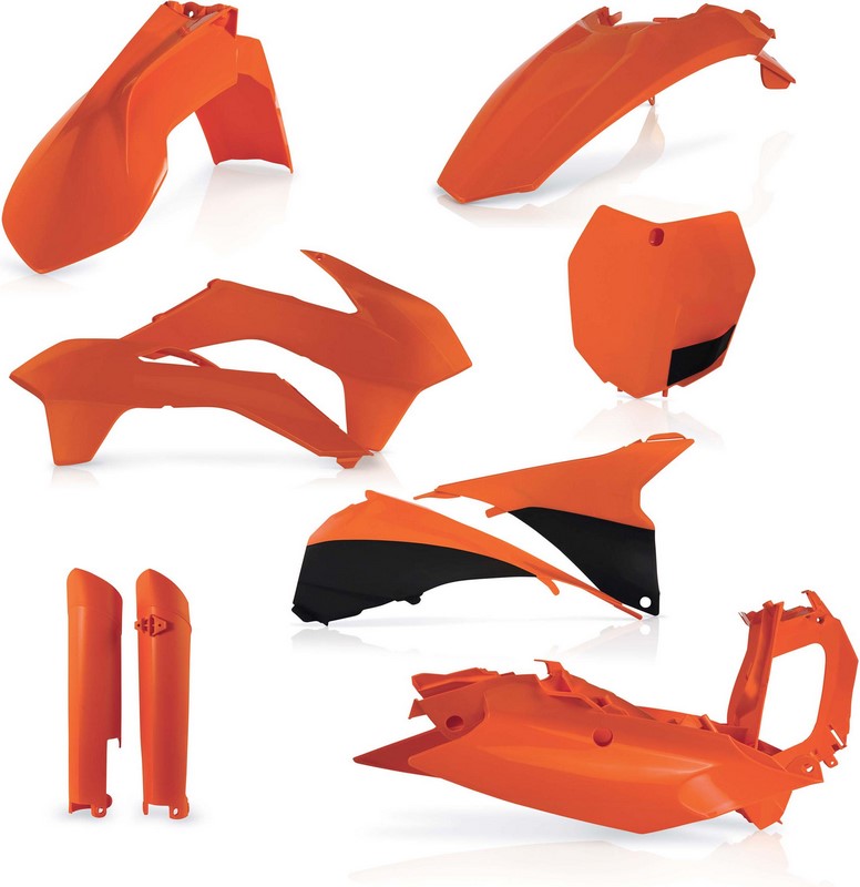 Acerbis Full Plastic Kit Ktm Orange | 0016874.010