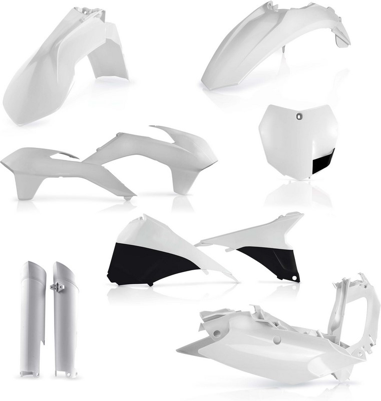 Acerbis Full Plastic Kit Ktm White | 0016874.030