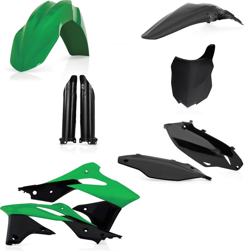 Acerbis Full Plastic Kit Kawasaki Original | 0016876.553