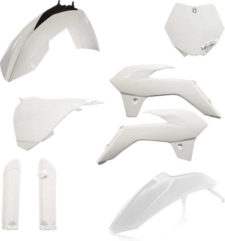 Acerbis Full Plastic Kit Ktm White | 0016902.030