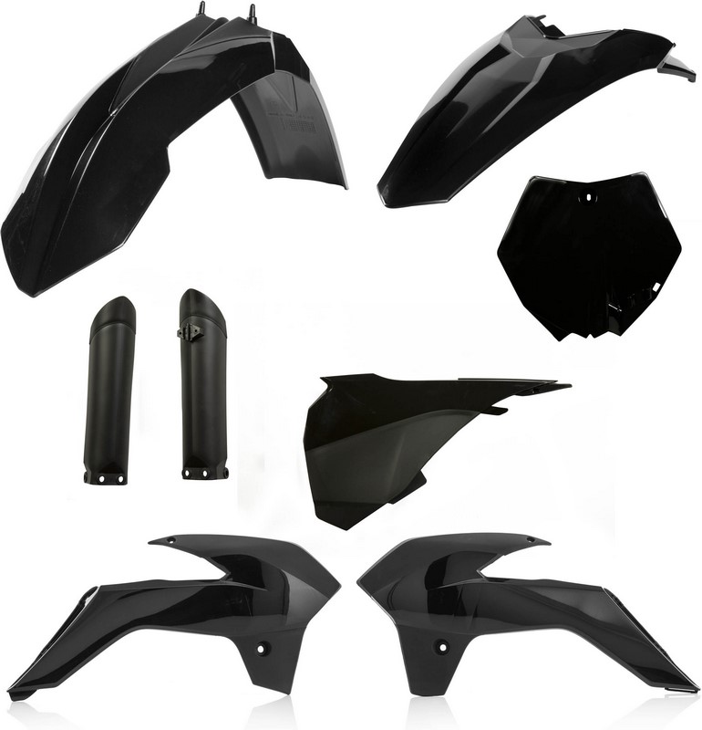 Acerbis Full Plastic Kit Ktm Black | 0016902.090