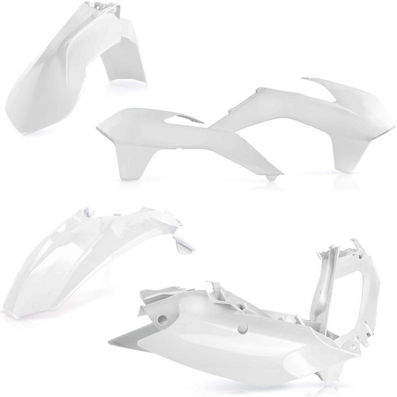 Acerbis Plastics Kit Ktm White | 0017203.030