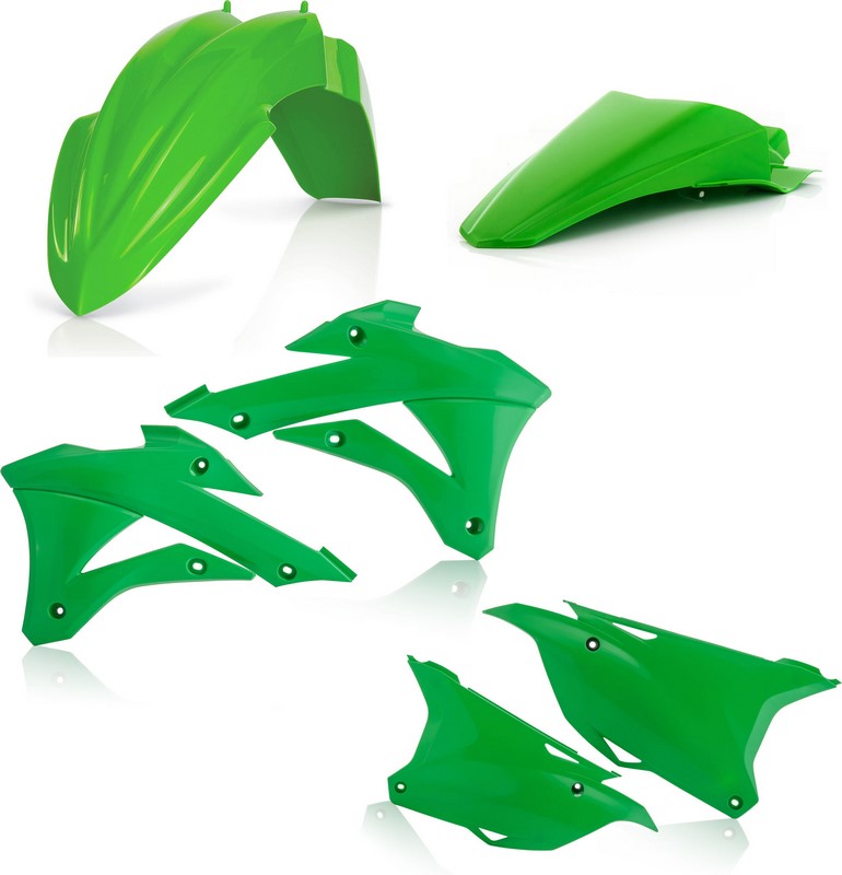 Acerbis Plastic Kit Kawasaki Green | 0017246.130
