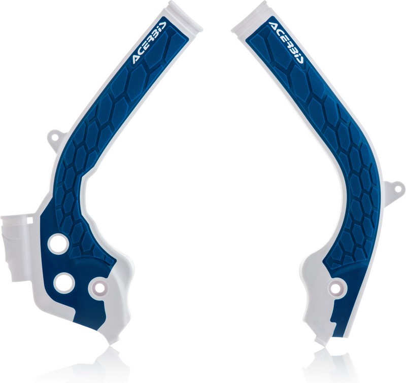 Acerbis X-Grip Frame Protector Ktm/Husqvarna White/Blue | 0021726.232