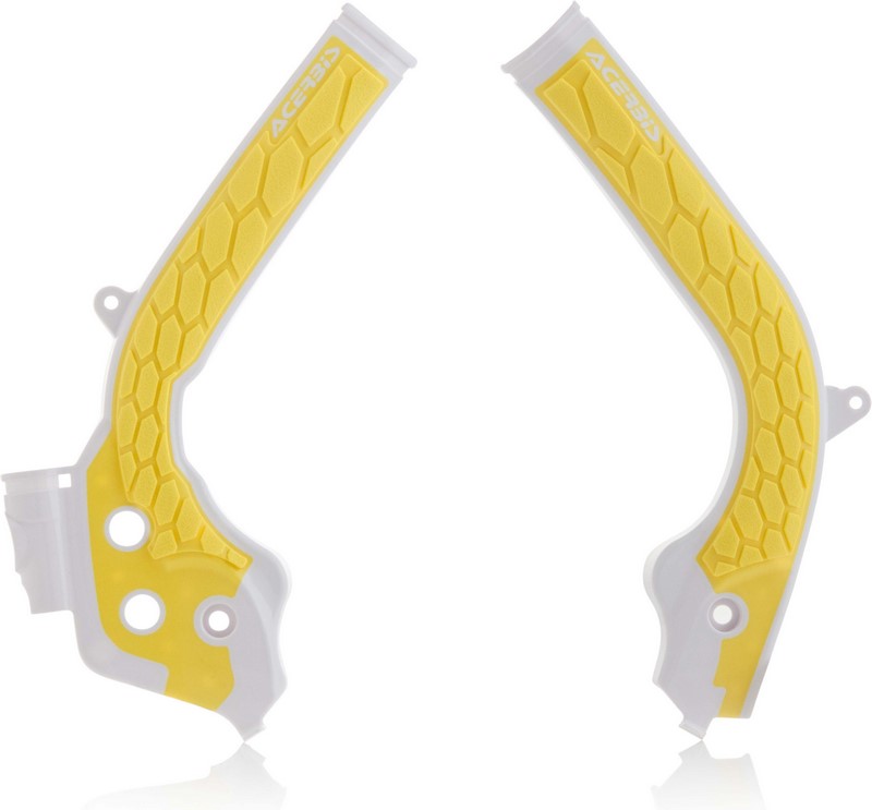 Acerbis X-Grip Frame Protector Ktm/Husqvarna White/Yellow | 0021726.234