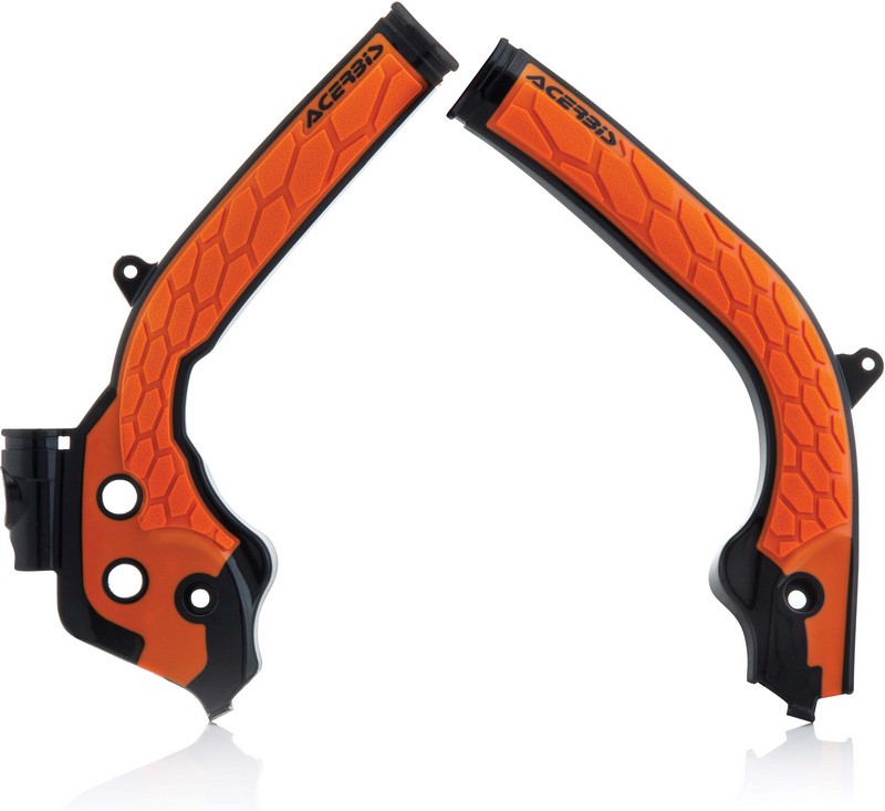 Acerbis X-Grip Frame Protector Ktm/Husqvarna Black/Orange | 0021726.313