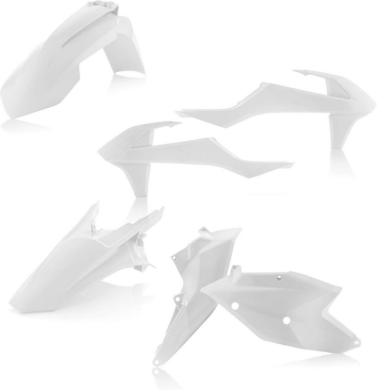 Acerbis Plastic Kit Ktm White | 0021742.030