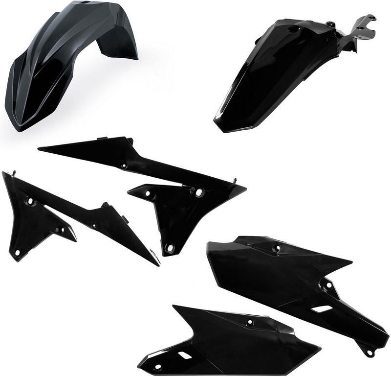 Acerbis Plastic Kit Yamaha Black | 0021749.090